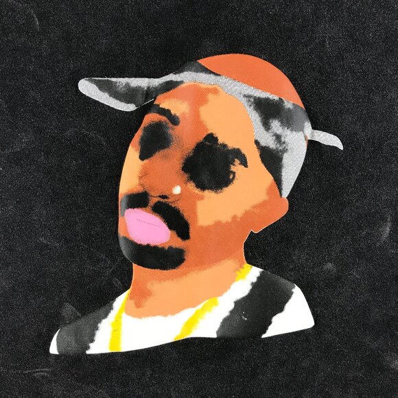 Reversible Cropped T-shirt TUPAC - Picture 4 of 8